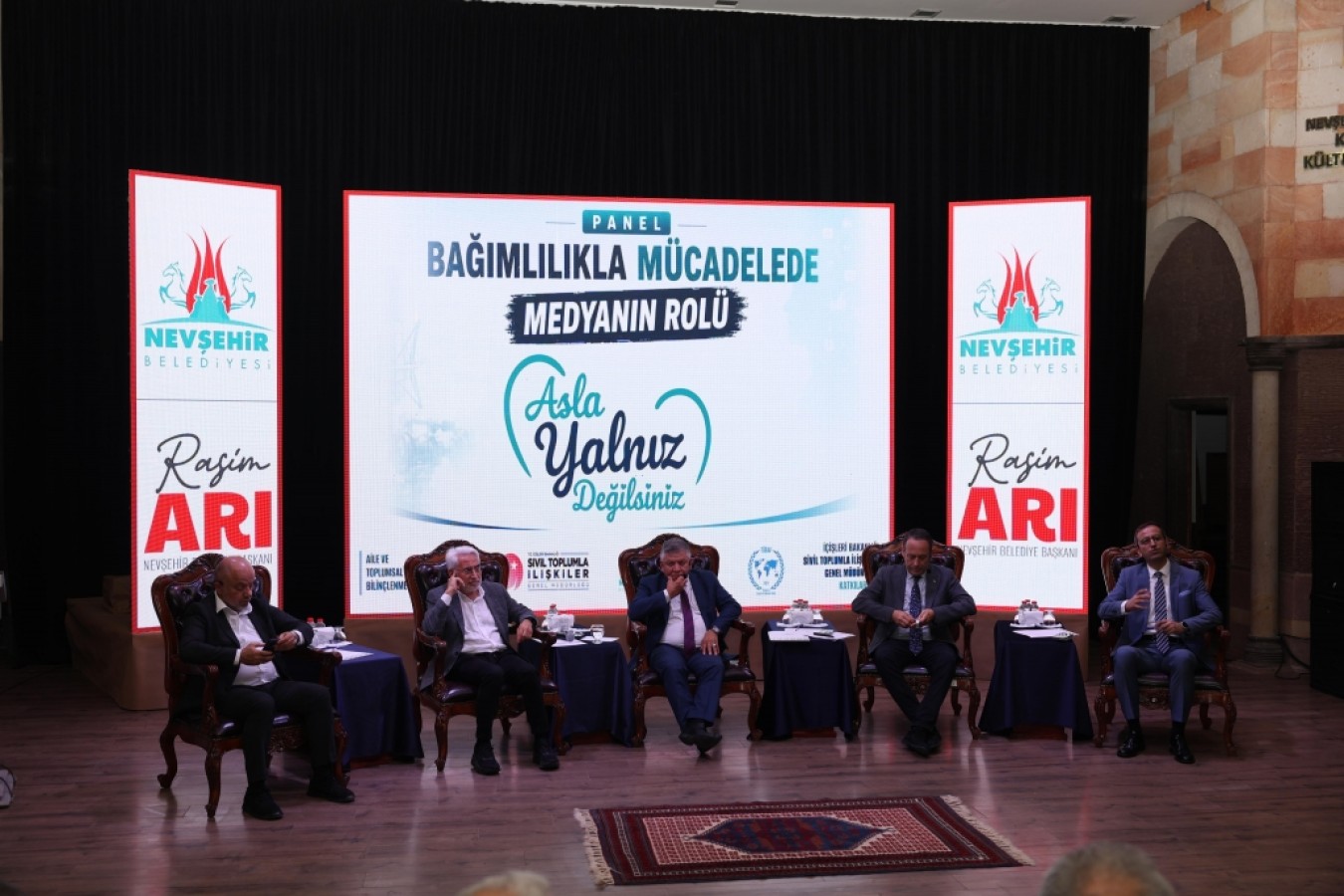 Nevşehir’de “Bağımlılıkla Mücadelede Medyanın Rolü” Paneli Düzenlendi